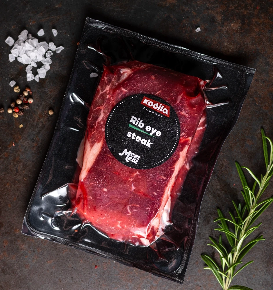 Angus rib eye steak brez kosti – suho zorjeno