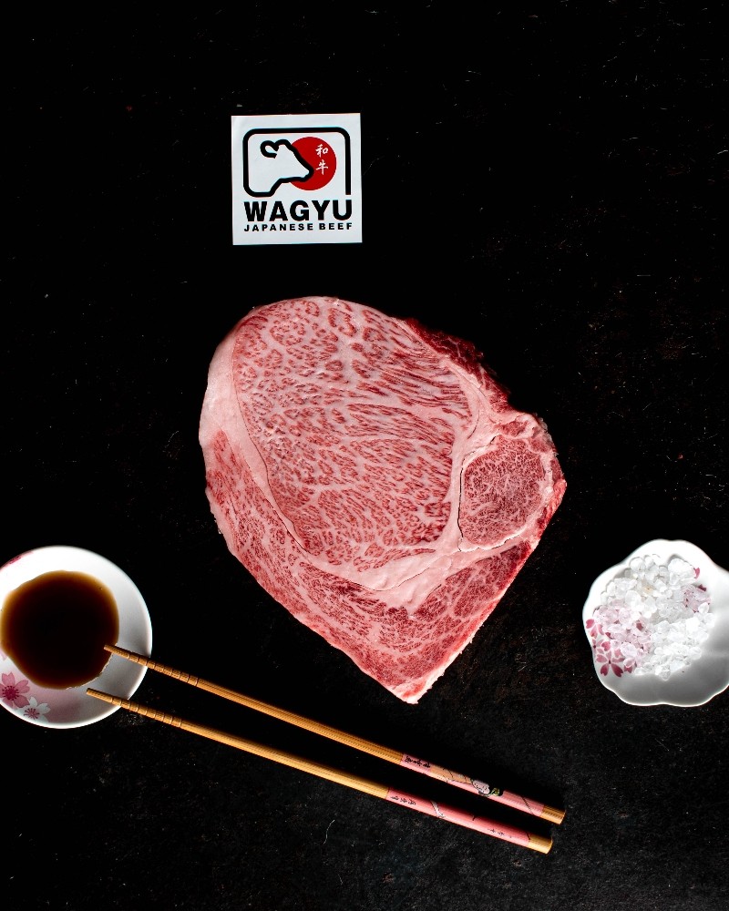 Wagyu ribeye steak