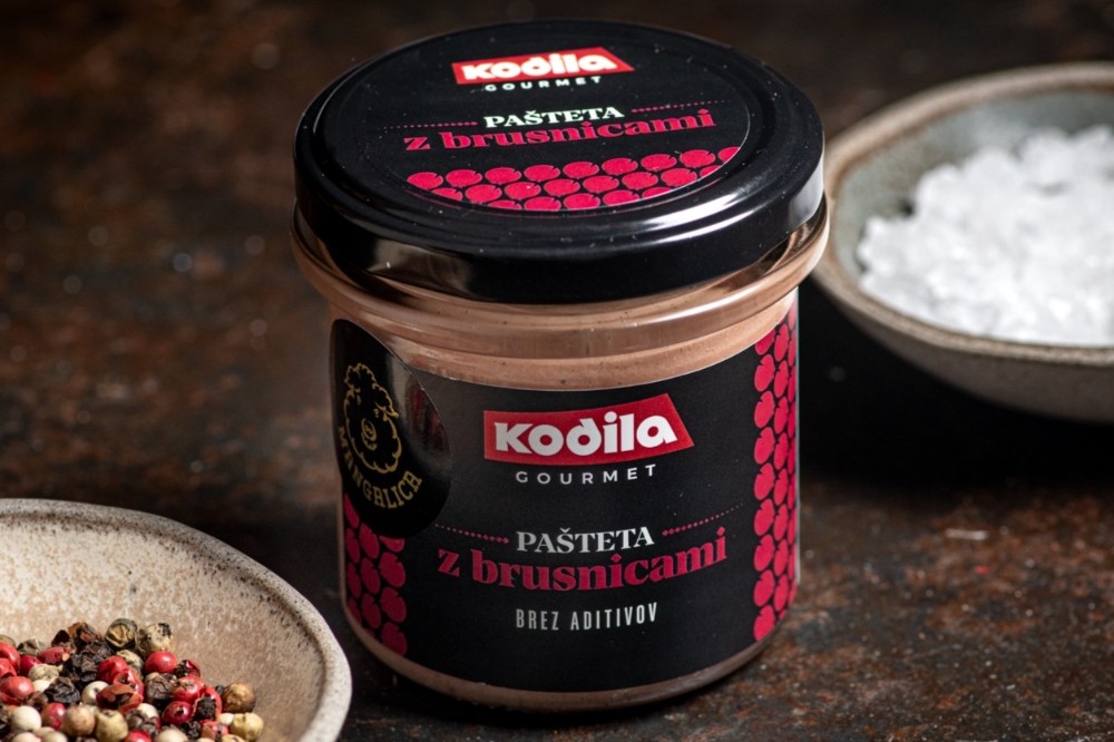 Pašteta Mangalica brusnice 150g 6/1