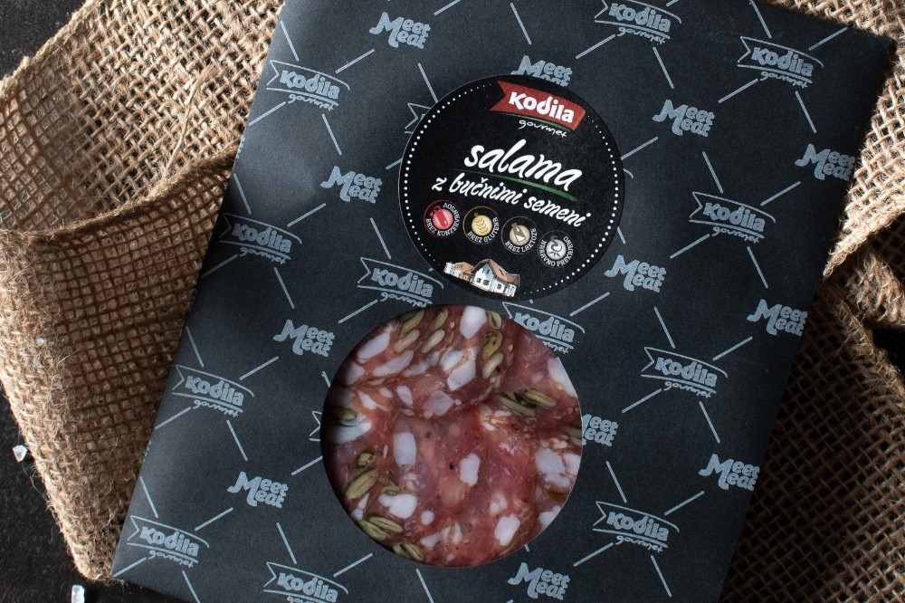 Salama z bučnimi semeni narezek 80 g/15