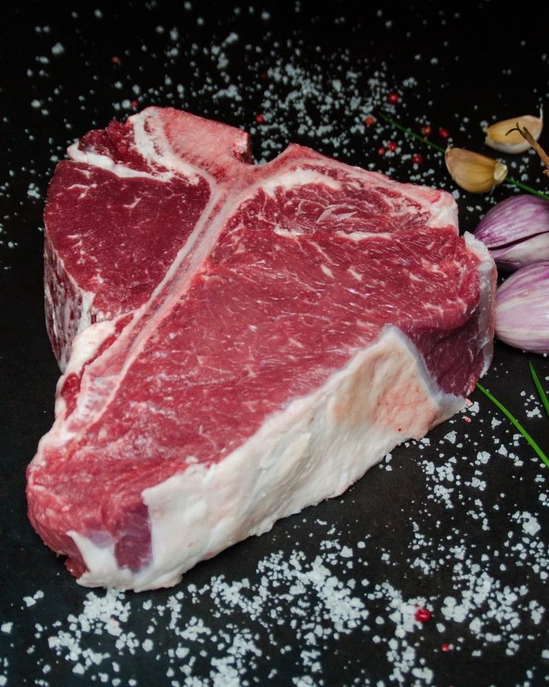GOVEJI PORTERHAUSE STEAK – SUHO ZORJEN, zamrznjen