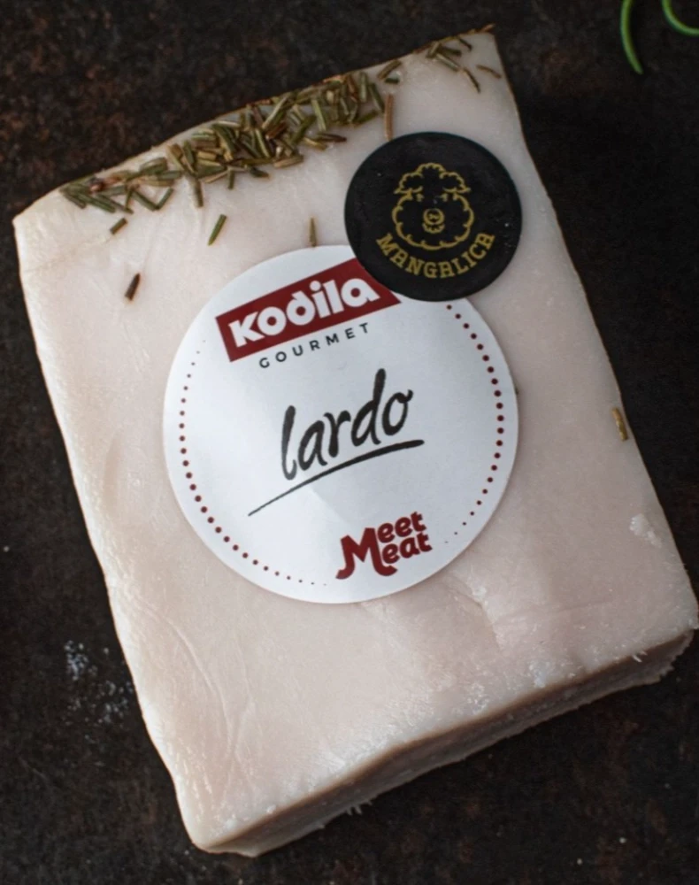 Mangalica lardo rožmarin