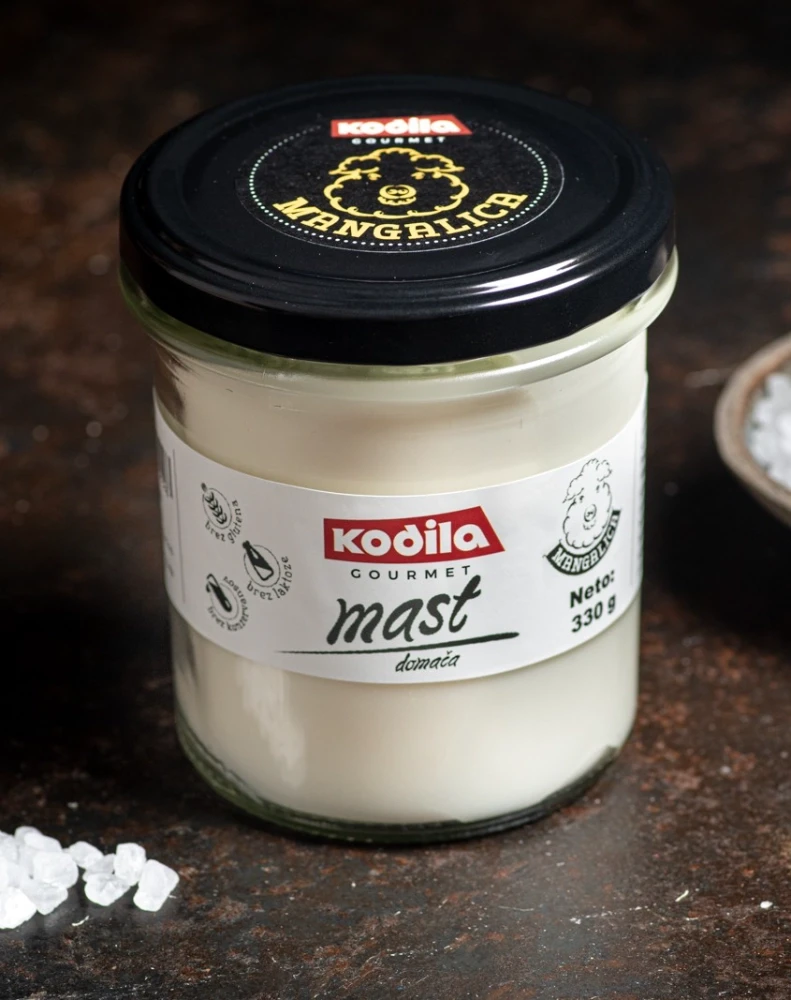 Mangalica mast 330 g / 6 kosov