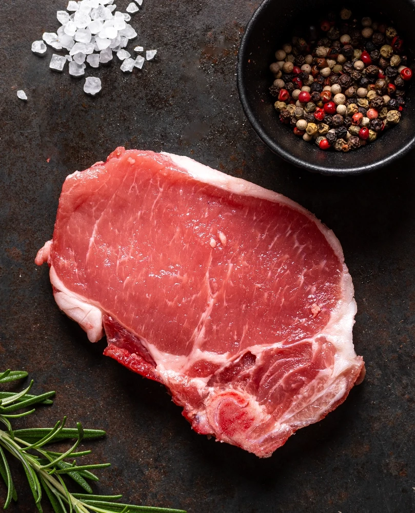 Krškopoljec kare s kostmi steak