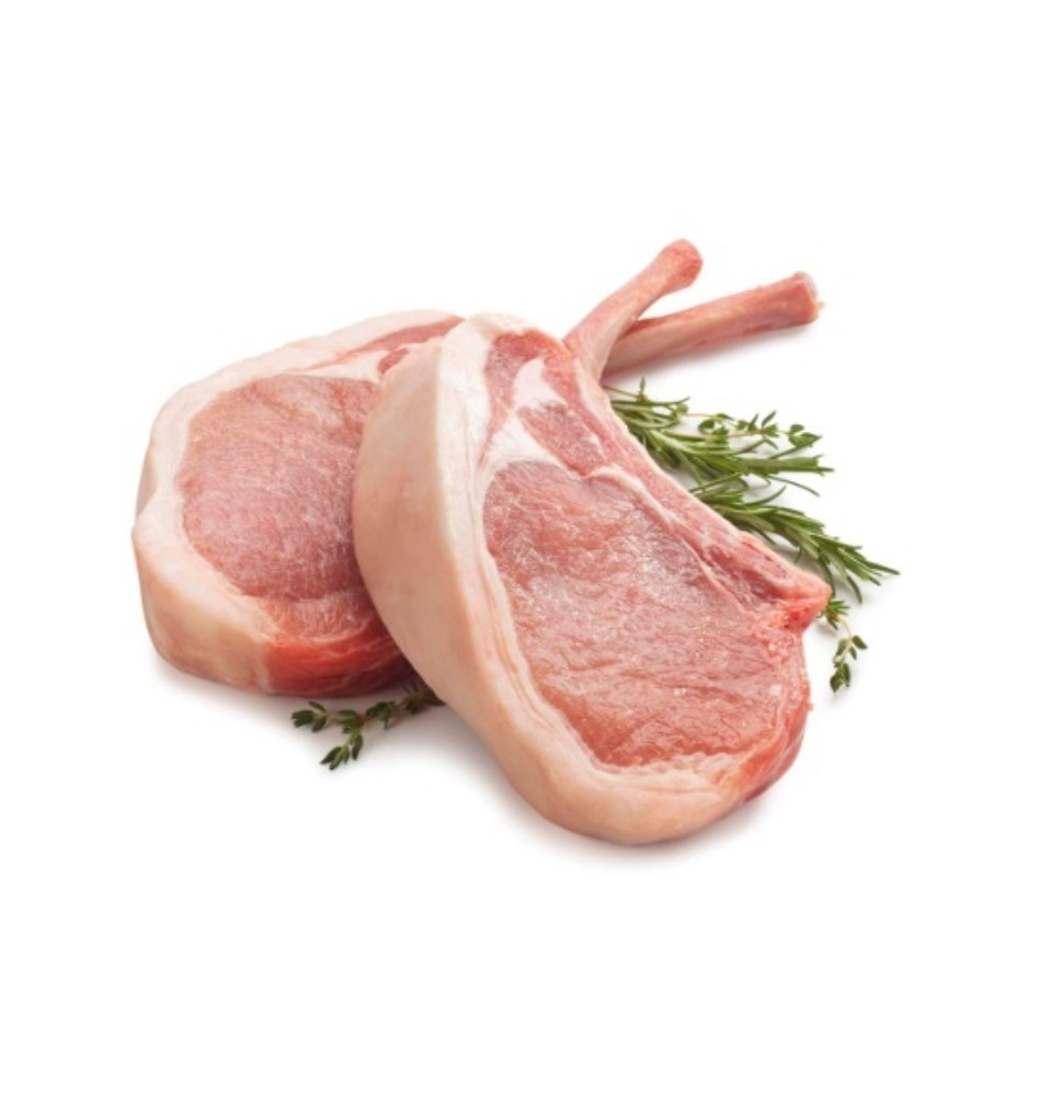 Svinjska krona s kožo steak