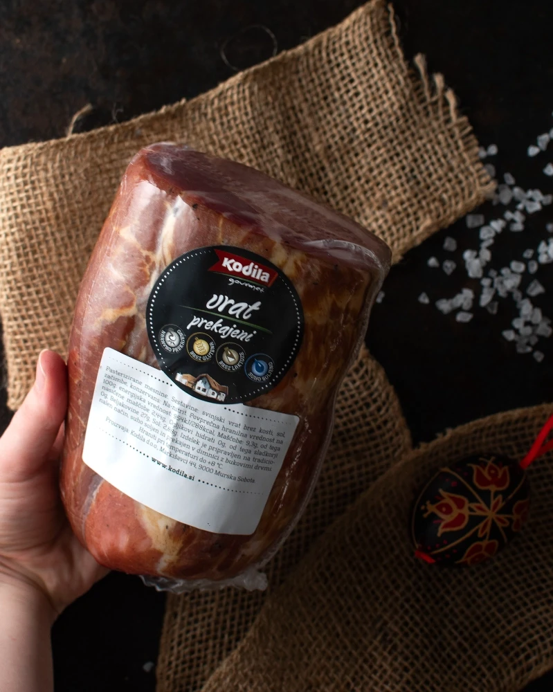 Prekajeni vrat brez kosti 250g–350g
