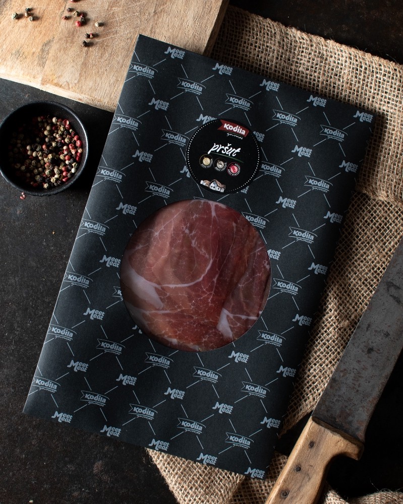 Pršut Selection narezek, zorjen 18 mesecev ali več, 120g/12 kosov