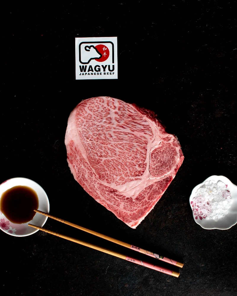 Wagyu ribeye steak