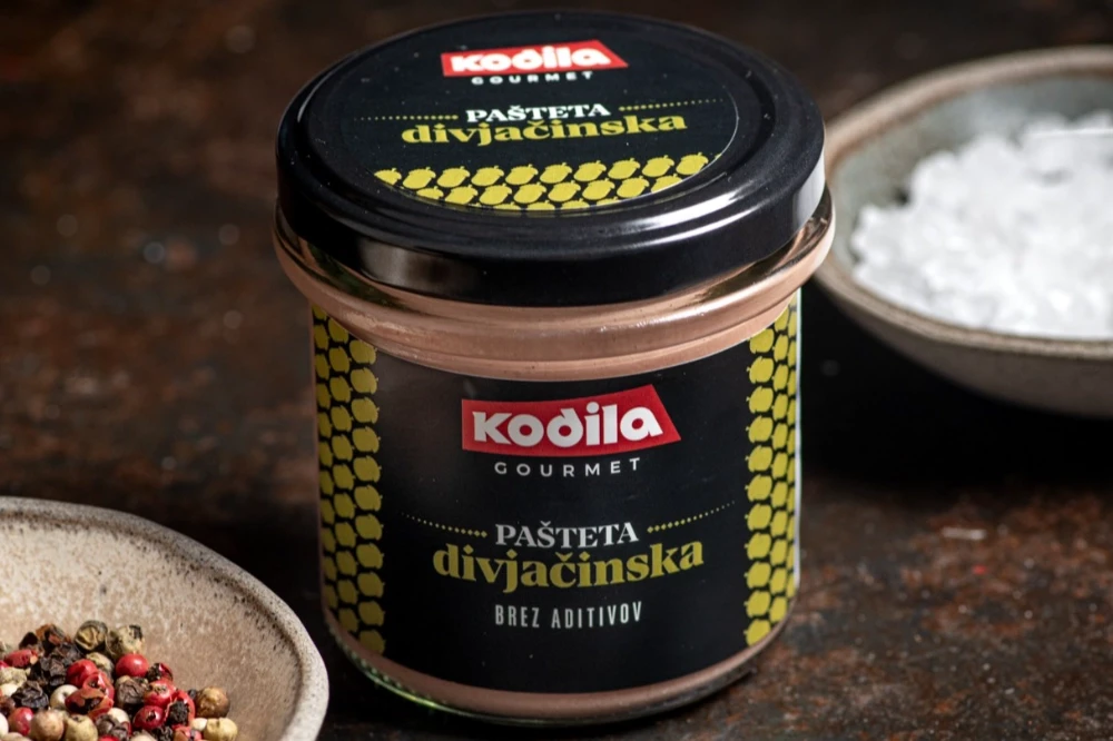 Pašteta divjačinska 150 g 6/1