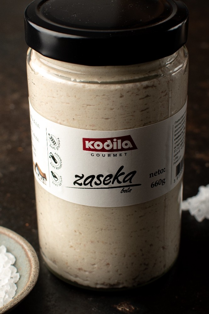 Zaseka bela 660g