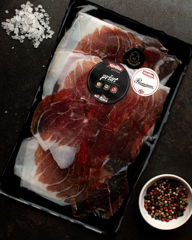MANGALICA PRŠUT PREMIUM NAREZEK 120G/10