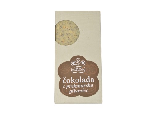 ČOKOLADA S PREKMURSKO GIBANICO 100g